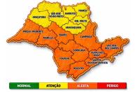 Defesa Civil renova alerta para chuvas fortes em São Paulo até quinta-feira (15)