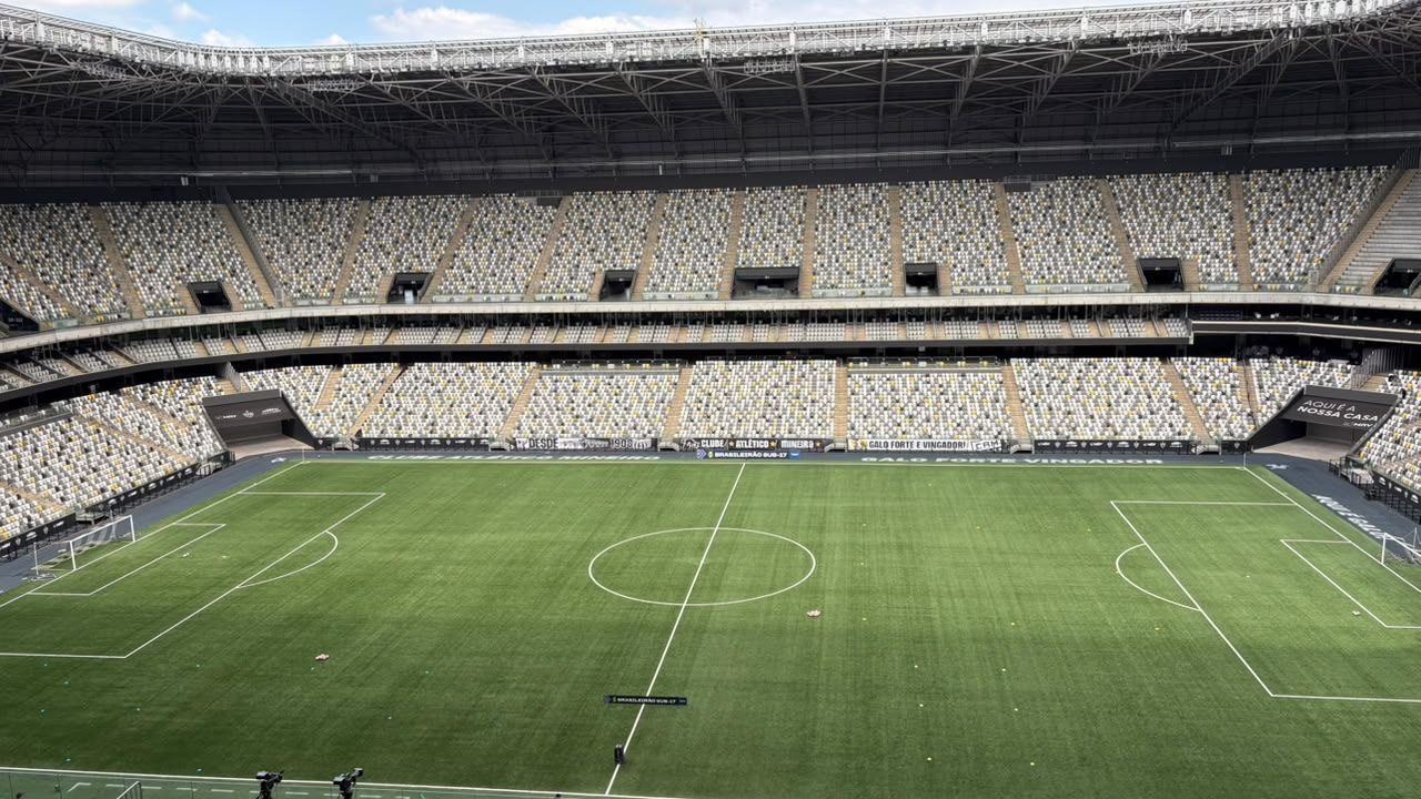 Atlético x Cruzeiro: veja escalações para duelo pelo Brasileiro Sub-17