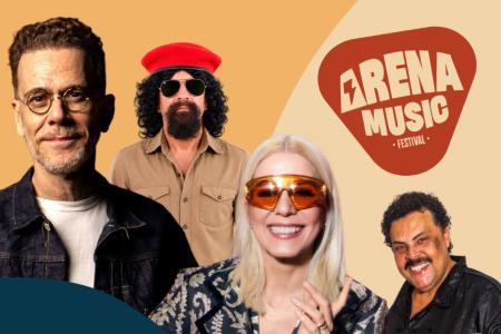 Paula Toller e Nando Reis são alguns dos nomes confirmados no Arena Music Festival 2026