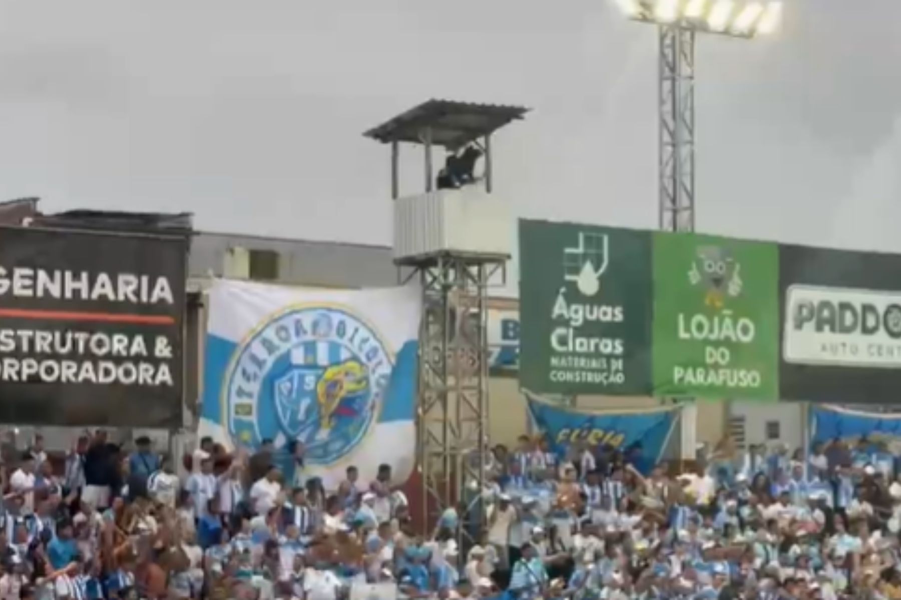 Série C: Brusque x Paysandu é suspenso e adiado após problemas na arquibancada