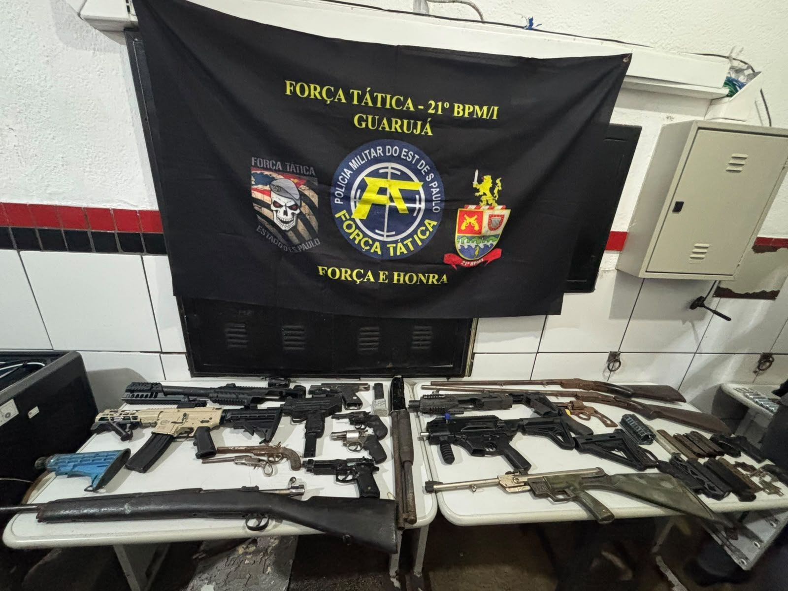 Homem é preso com arsenal de guerra durante operação no litoral de São Paulo