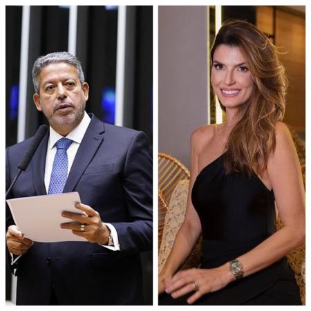 À esquerda, Arthur Lira (PP); à direita, JHC (PSDB).