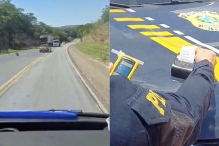 Motorista embriagado quase provoca tragédia na BR-040