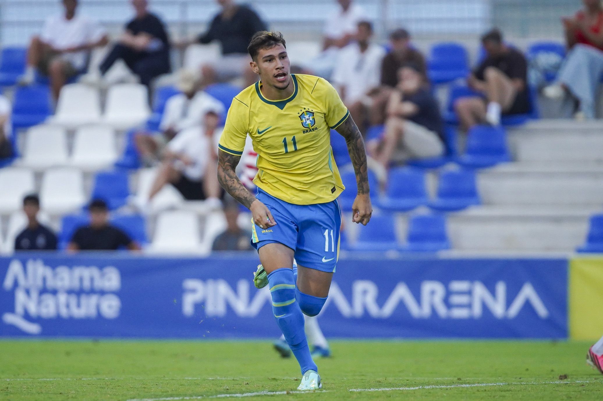 Erick Belé exalta brilho de dupla do Palmeiras na Seleção Sub-20 e faz projeção