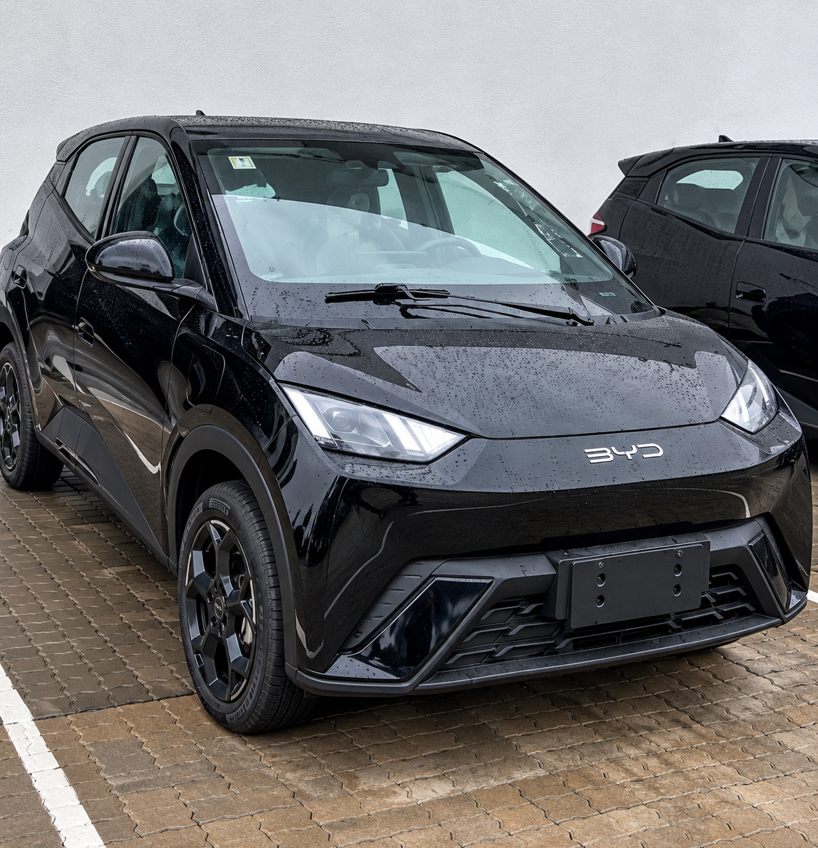BYD Dolphin Mini 2027 ganha pneus mais largos, novas rodas e aerofólio do modelo europeu