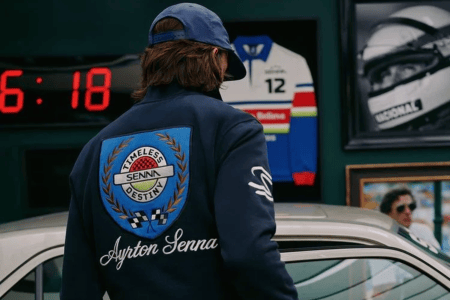 Moletom da coleção Ayrton Senna com Zara