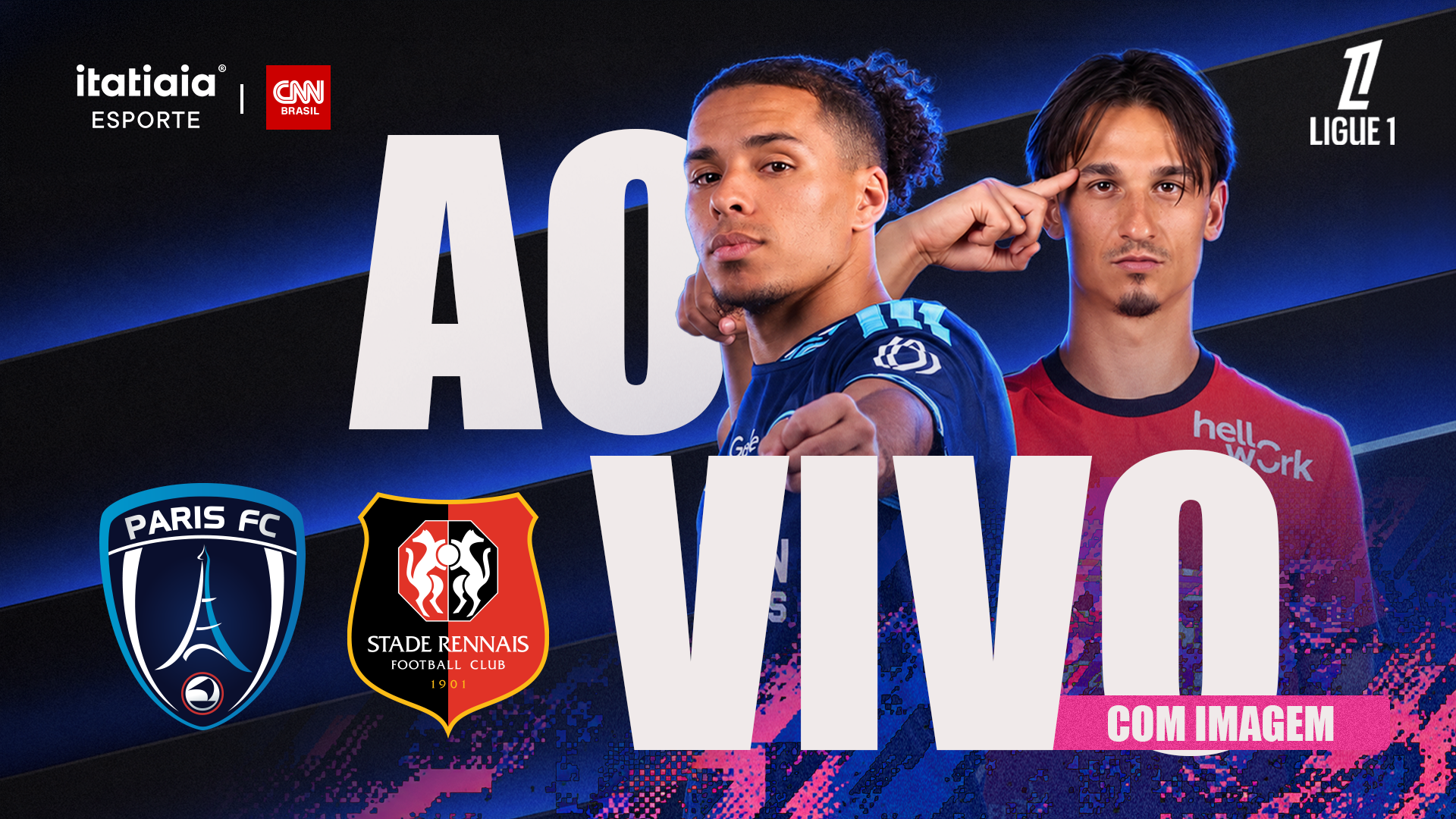 Itatiaia Esporte transmitirá jogo do Campeonato Francês em parceria com a CNN Brasil
