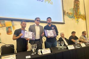 Com empresários, vice de Cleitinho diz que 2° turno é ‘risco desnecessário’ e senador diz que oferecerá palanque a Flávio Bolsonaro