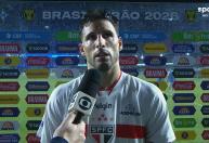 Calleri celebra vitória do São Paulo no Brasileiro: ‘Mais perto dos 45 pontos’