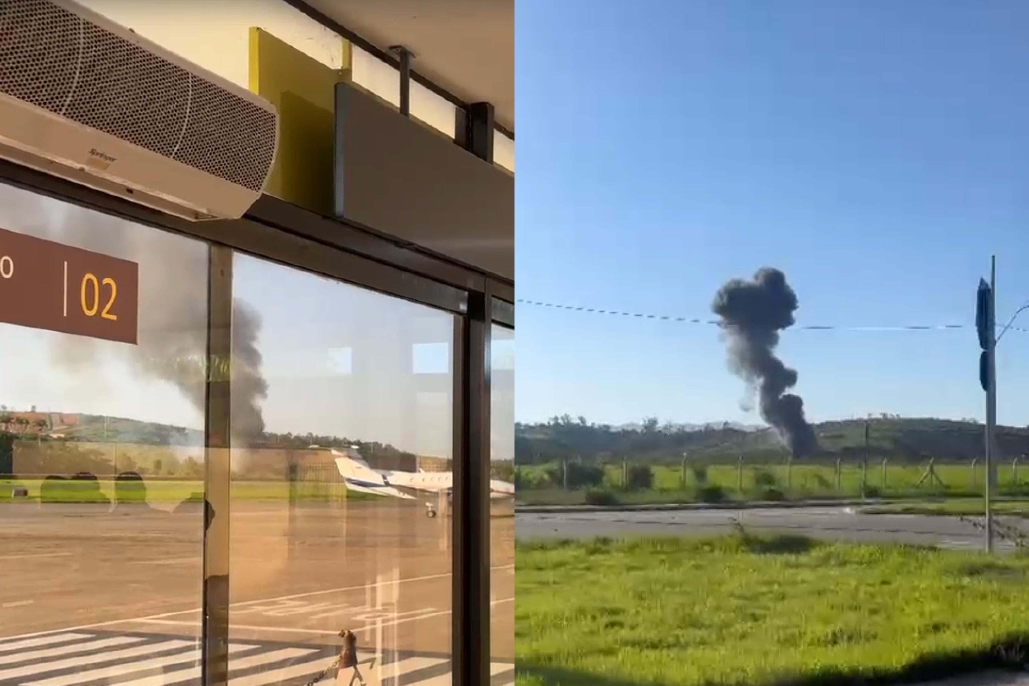 Aeronave cai próximo ao Aeroporto de Ipatinga, no interior de MG
