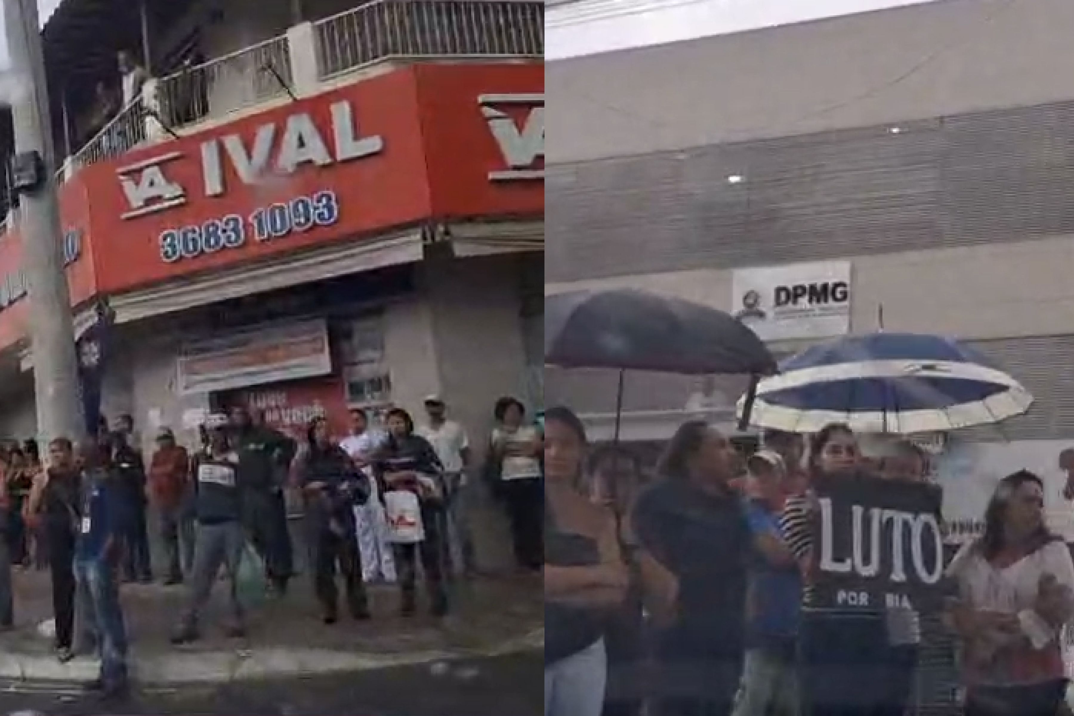 Vídeo: comércios de Jaboticatubas fecham as portas para acompanhar cortejo do corpo de Beatriz Vitória