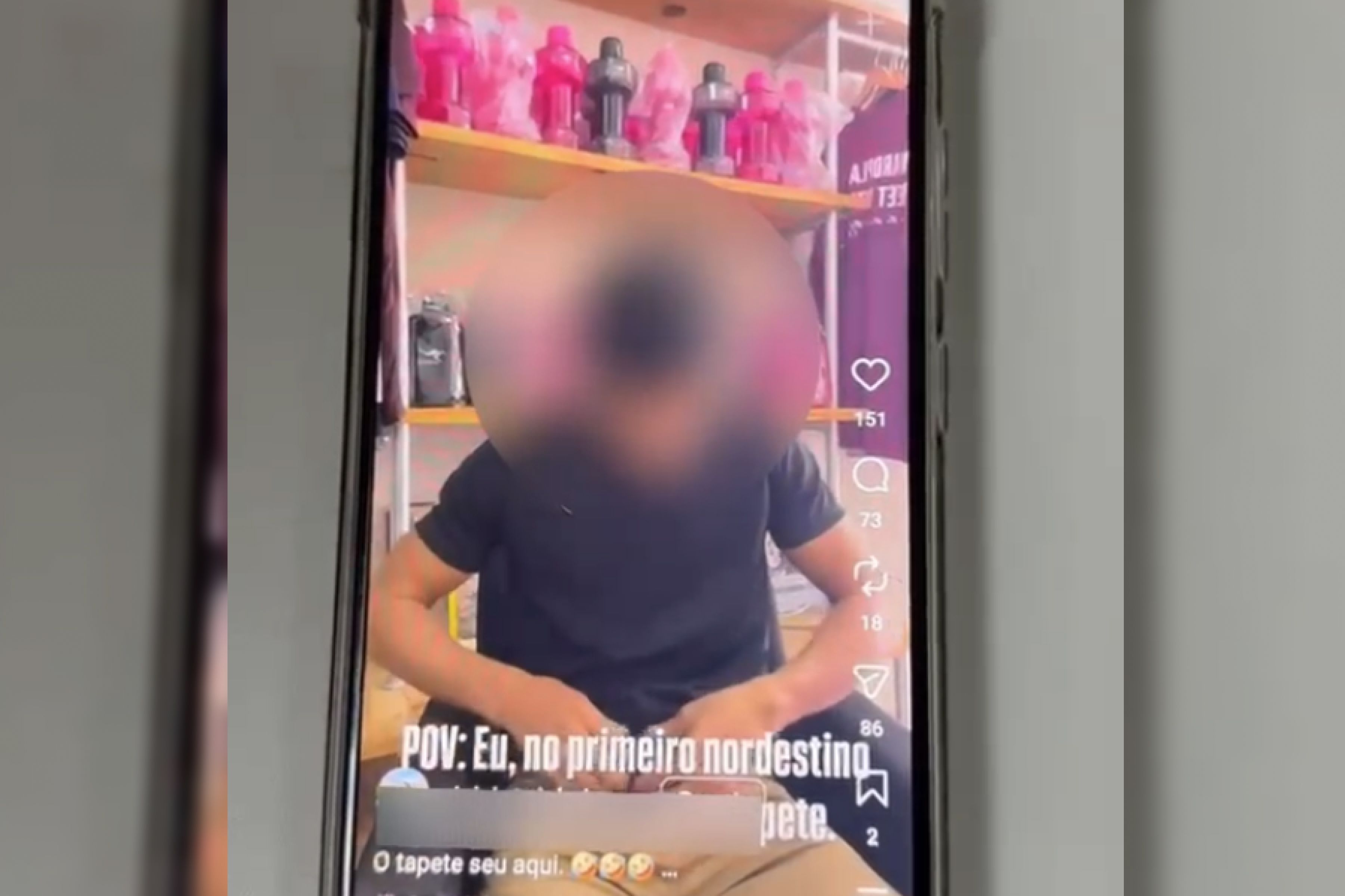 Influenciador é preso em MG após publicar vídeo xenofóbico contra nordestinos