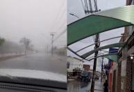 Vídeo: tempestade causa alagamentos e destruição em Montes Claros
