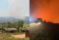 Vídeo: incêndio atinge Terra Indígena Maxacali, em MG, e mobiliza o Corpo de Bombeiros
