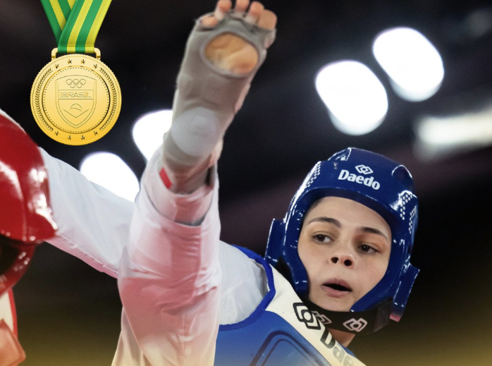 Brasileira Maria Clara Pacheco conquista ouro no Grand Prix de Paris de Taekwondo