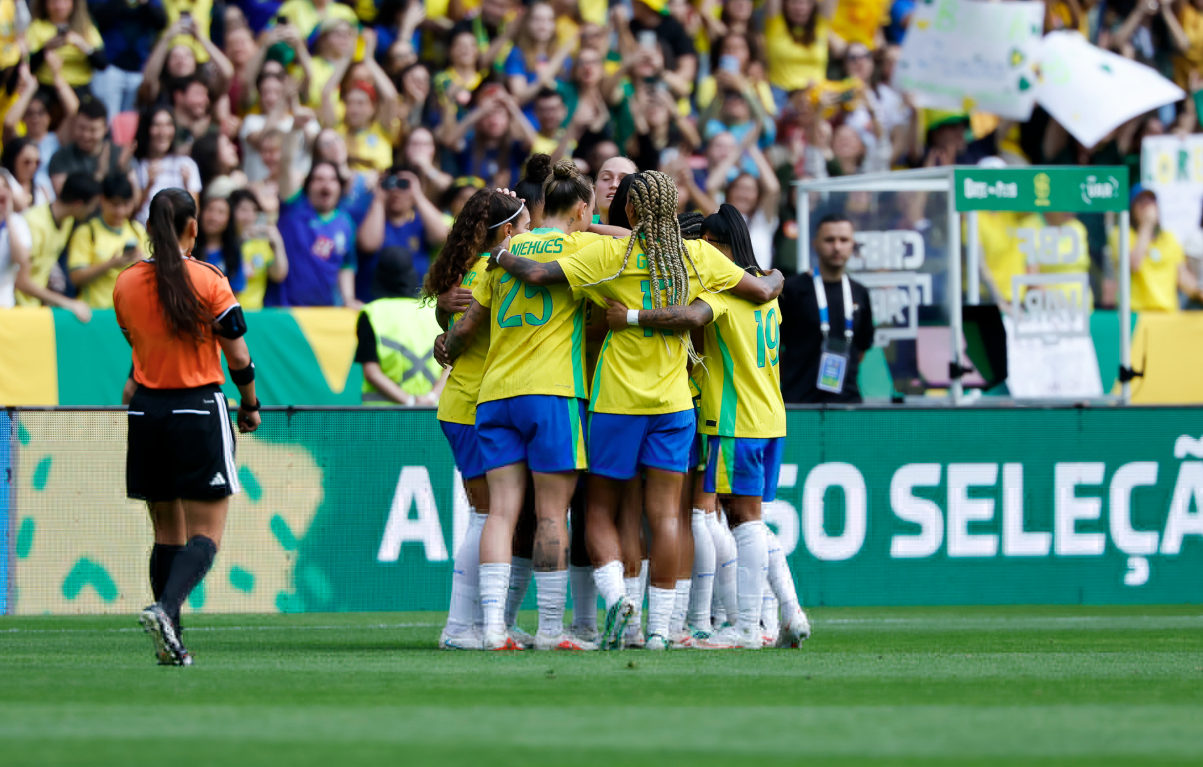 Seleção Brasileira Feminina vence Argentina em amistoso preparatório para a Copa do Mundo 2027