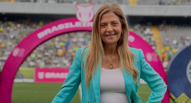 Leila Pereira, do Palmeiras, detona Flamengo por pedido à Conmebol: 'Humildade'