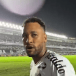 Neymar ameaça Nestor após expulsão em Santos x Bahia: 'Vou pegar ele'
