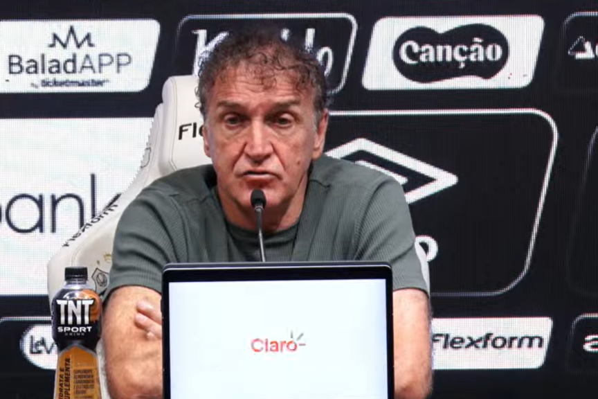 Cuca se manifesta sobre expulsão de Neymar em Santos x Bahia: 'Temos que entender'