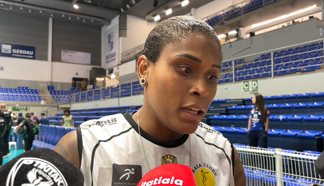 Carla avalia estreia do Praia Clube no Mineiro de Vôlei: ‘A gente não sai satisfeita’