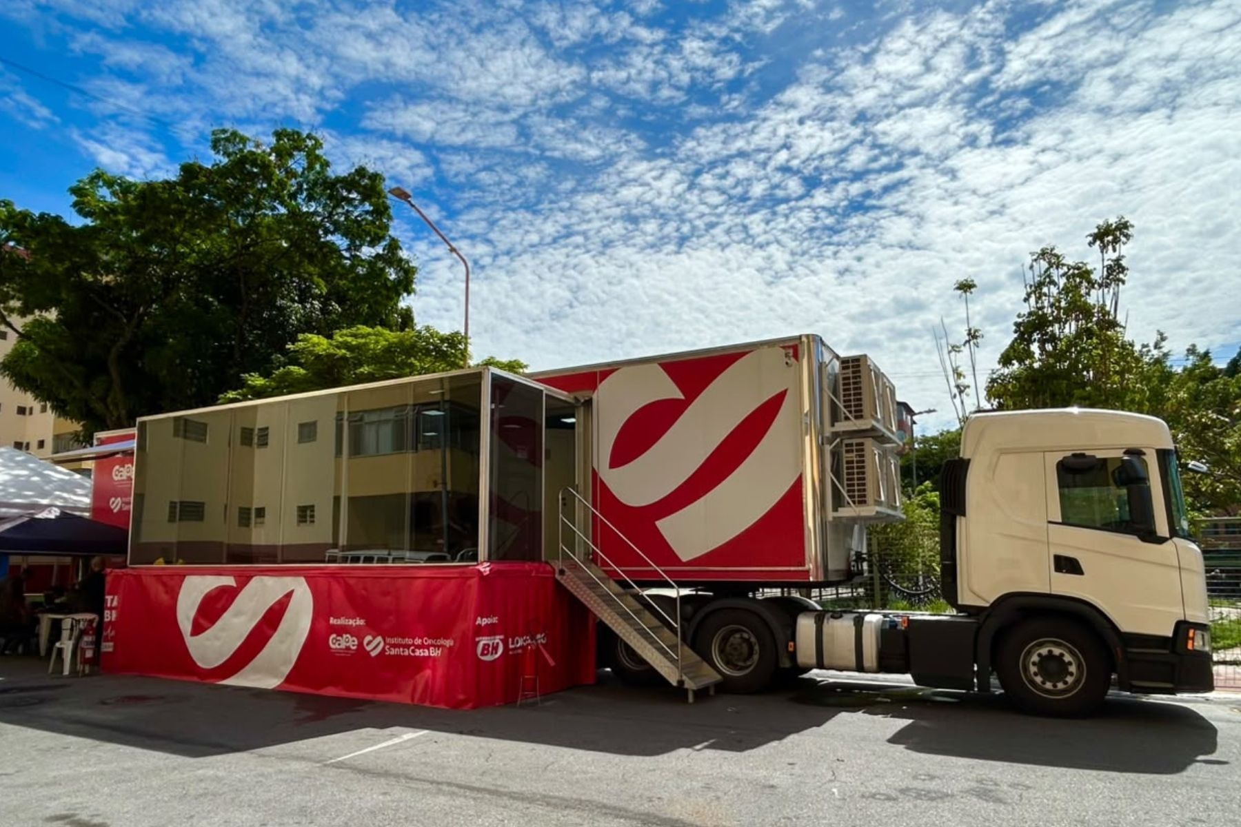 Caminhoneiros têm até esta quinta-feira (22) para receber atendimento gratuito de saúde na BR-040, em Carandaí