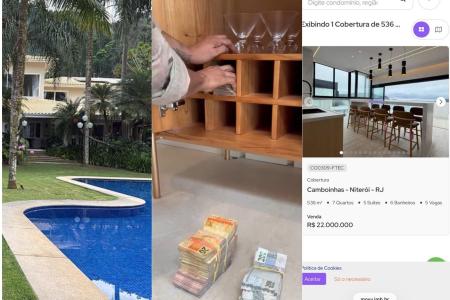 Casa de ex-secretário de Polícia Civil preso no Rio é avaliada em R$ 22 milhões; dinheiro é encontrado em adega