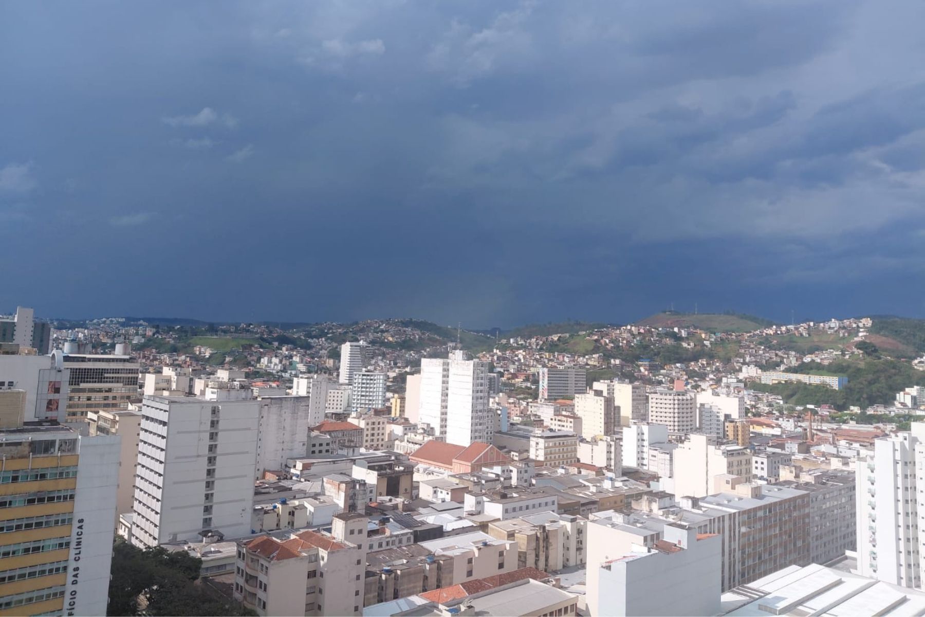 Defesa Civil divulga alerta de tempestade para Juiz de Fora