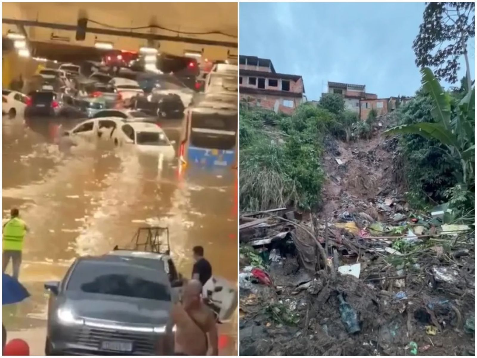 SP tem alerta de mais chuva forte para quinta (15) após alagamentos e morte
