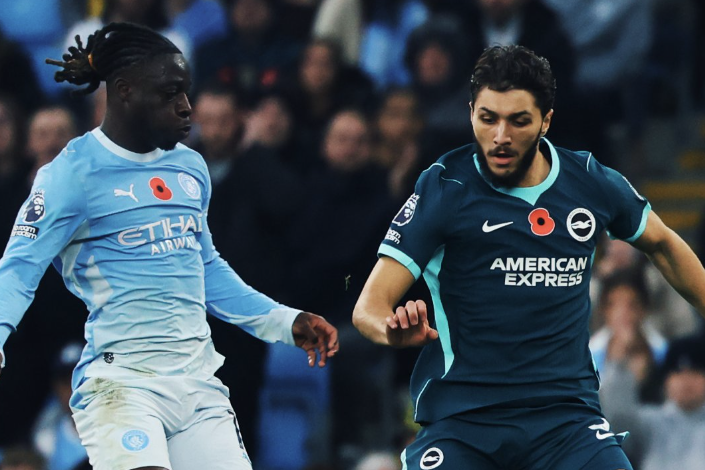 Manchester City perde para o Brighton em casa e vê liderança ameaçada na Premier League