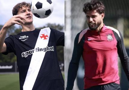 Colidio e Yuri Alberto atacantes de Vasco e Corinthians