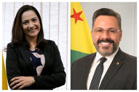 Mailza Assis e Alan Rick