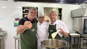 Creme de queijo da Mantiqueira de Minas é destaque em aula para futuros chefs de BH