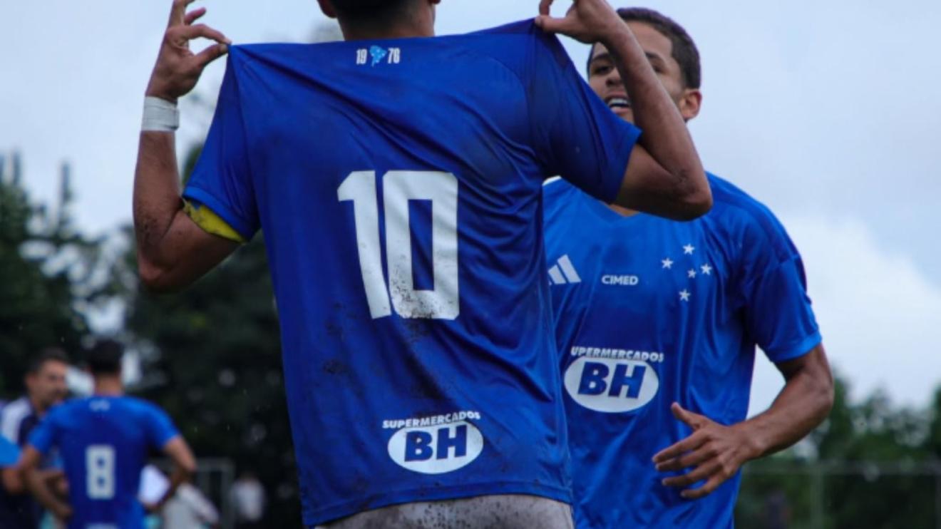 Joia brilha, Cruzeiro goleia Athletic e garante vaga na final do Mineiro Sub-20