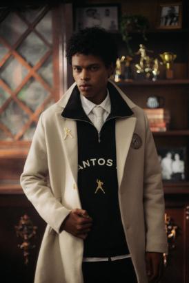 Coleção de moda do Santos em referência a Pelé