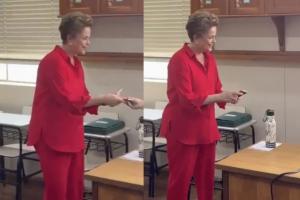 Com apoiadores e críticos, Dilma Rousseff desembarca em BH e vota na Pampulha