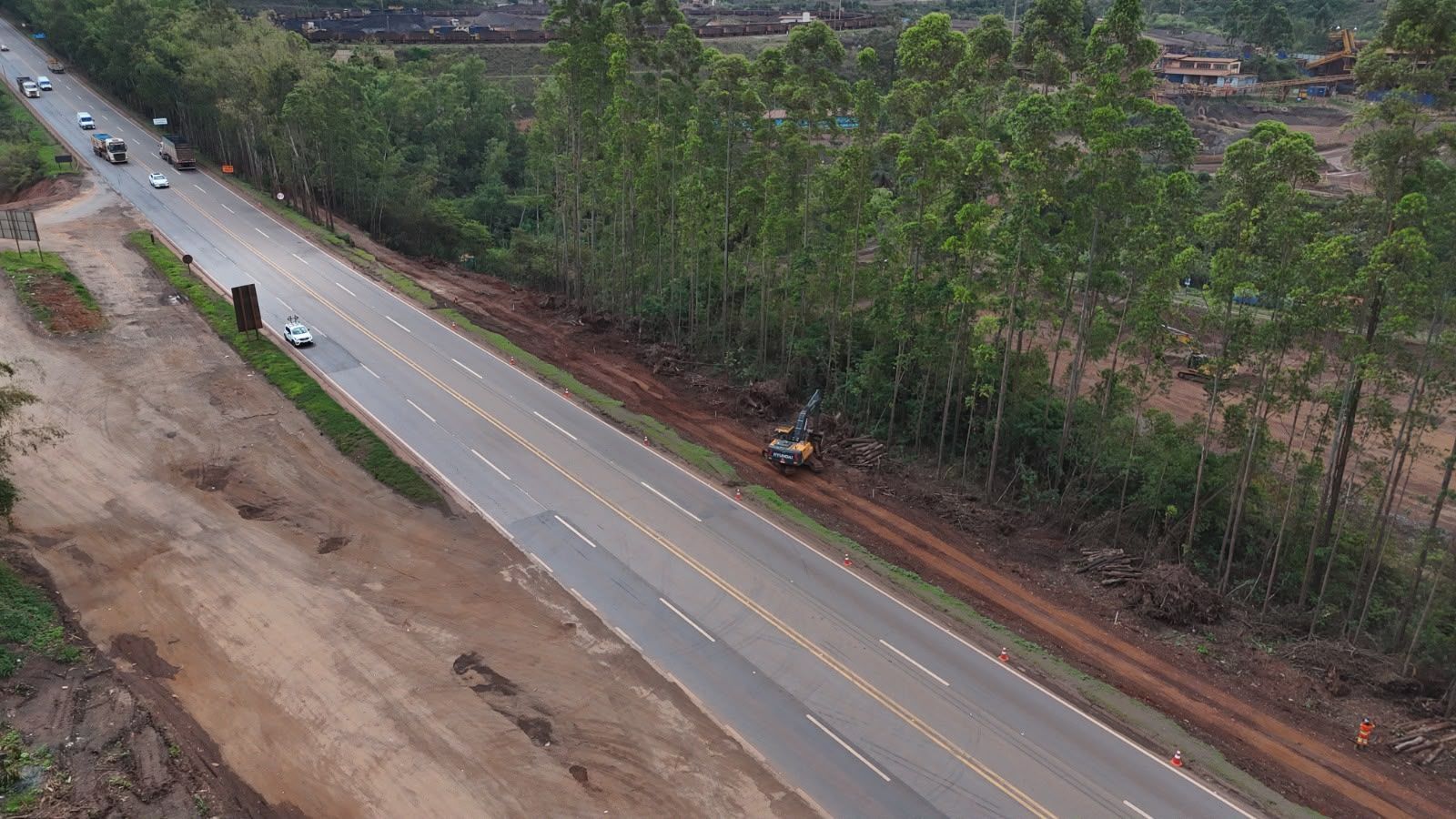 Obras de duplicação da BR-040 em Congonhas entraram em nova etapa nesta quarta-feira (14)