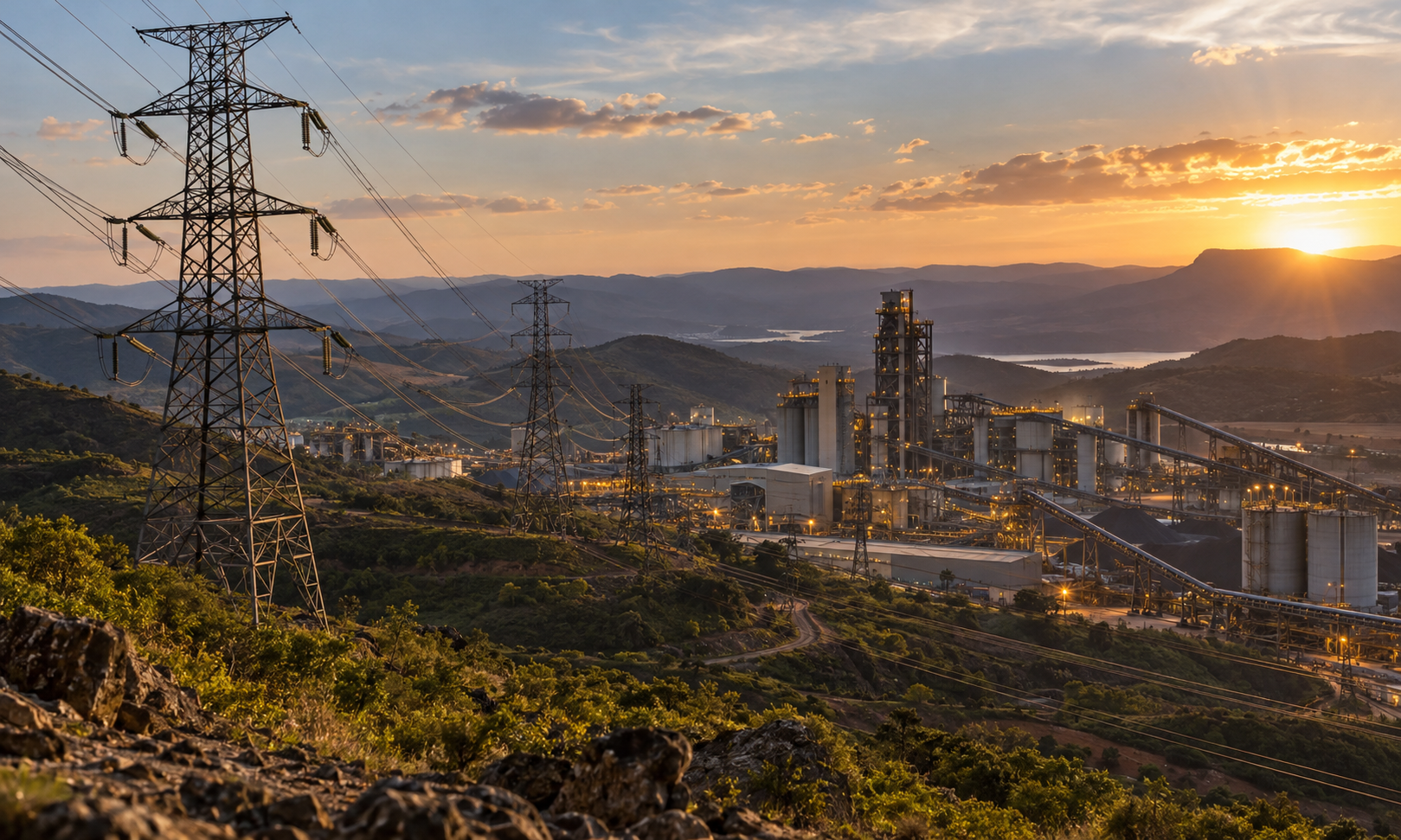 Água, energia e minerais: o novo custo de competir na economia