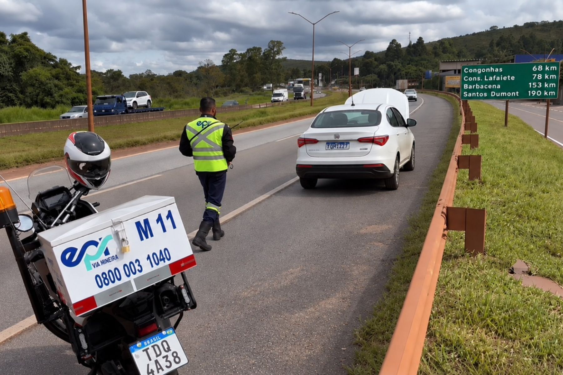 BR-040: cerca de 242 mil carros devem viajar entre Juiz de Fora e Belo Horizonte no feriado