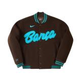 Jaqueta estilo universitário coleção Barcelona x Golf Wang x Spotify