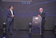 Flávio X Lula: veja como foi o primeiro debate presidencial da eleição de 2026