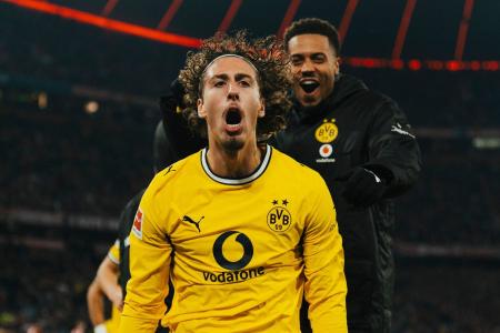 Fábio Silva marcou o gol que deu o empate ao Borussia Dortmund diante do Bayern de Munique