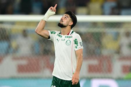 Flaco Lopez marcou o primeiro gol do Palmeiras