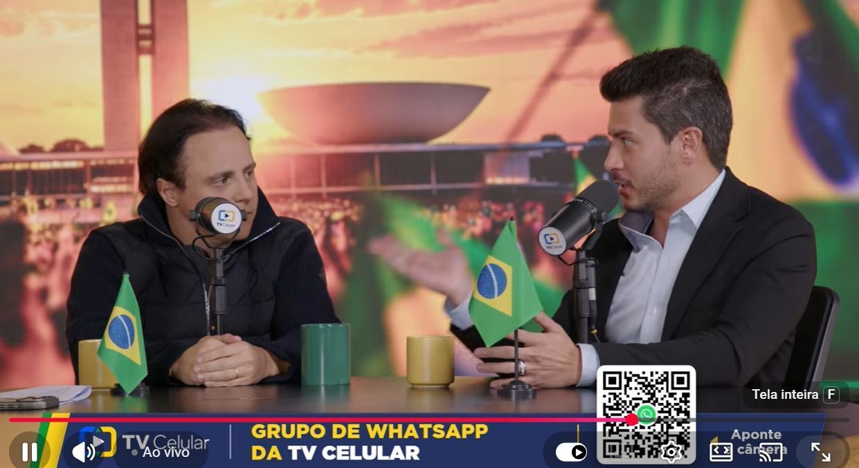Campanha de Flávio reforça estratégia digital com influenciadores em 'live tradicional de quinta'