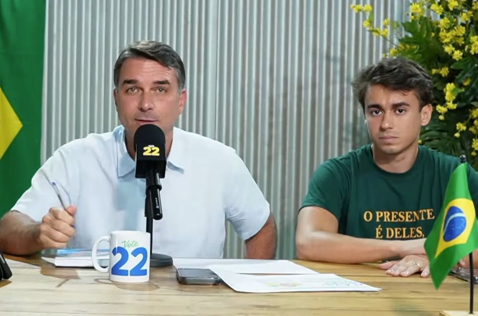 Flávio e Nikolas ironizam emenda do PT para reduzir maioridade penal: 'Lula queria ser a gente'