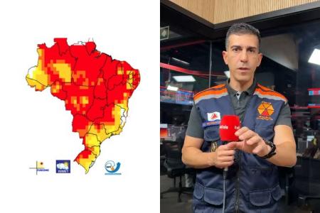 Há 95% de probabilidade de que El Niño alcance intensidade muito forte nos próximos três meses, segundo o Instituto Nacional de Pesquisas Espaciais (INPE)