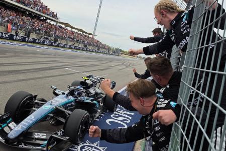 Kimi Antonelli, da Mercedes, no GP dos Estados Unidos