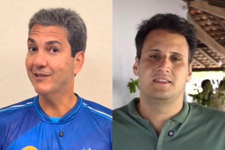 Eduardo Braide (PSD) e Orleans Brandão (MDB), candidatos ao governo do Maranhão