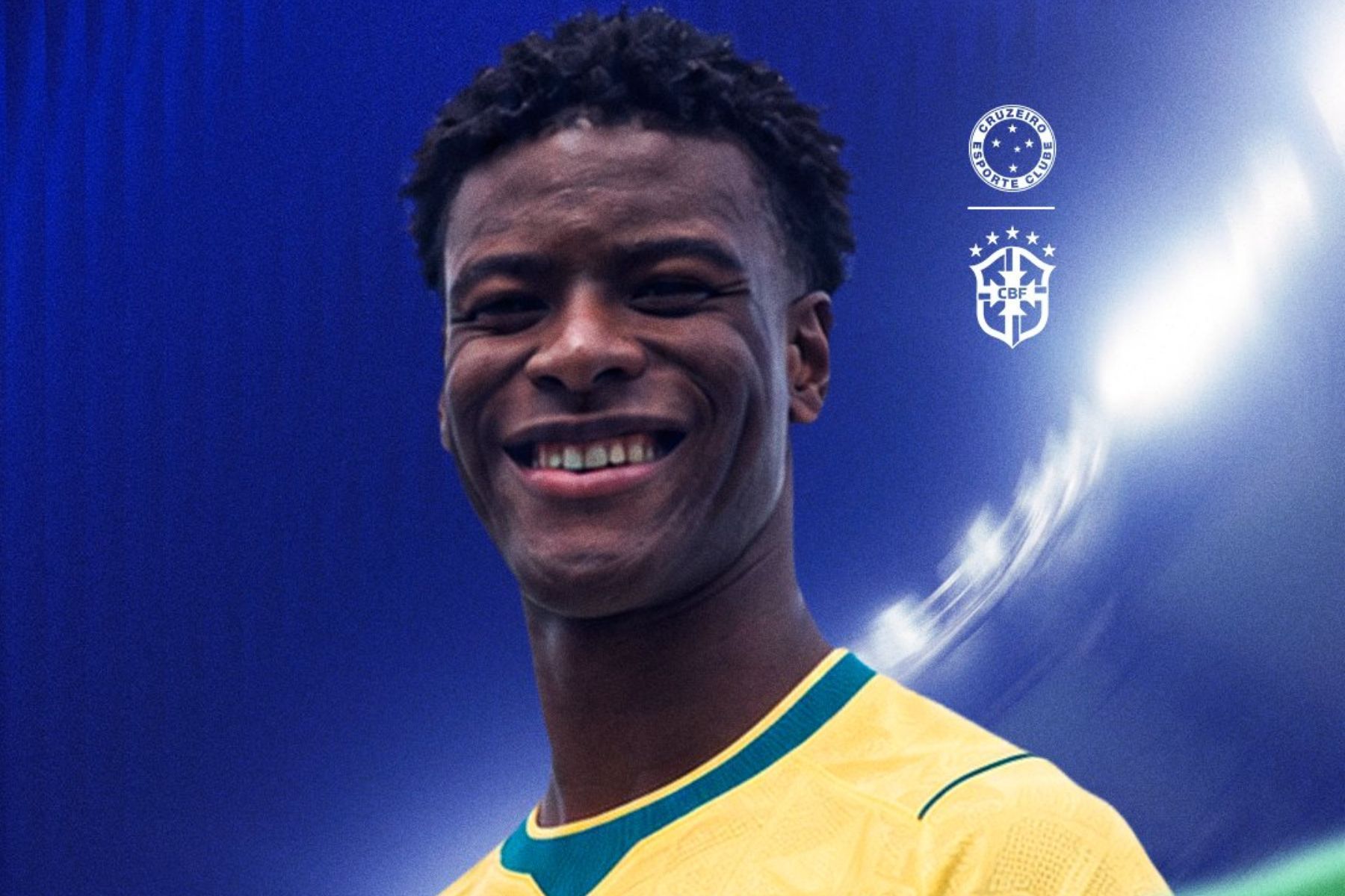 Cruzeiro celebra convocação de Jonathan Jesus para a Seleção Brasileira