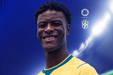 Jonathan Jesus, do Cruzeiro, foi chamado à Seleção Brasileira