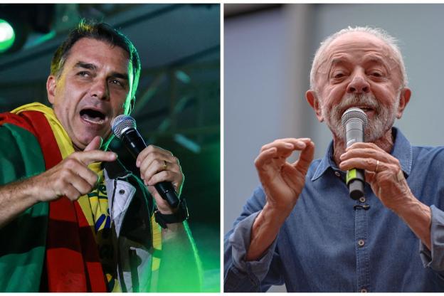 As últimas pesquisas da disputa entre Flávio Bolsonaro e Lula no segundo turno das eleições